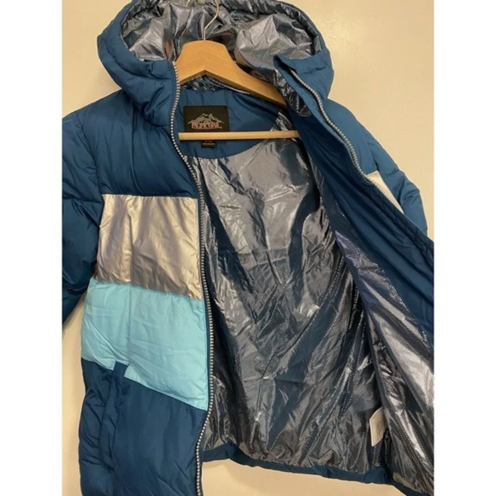 Pacific Trail‎ Girl's Puffer Jacket / Size M (10/12) / Blue / NWT Imperfect